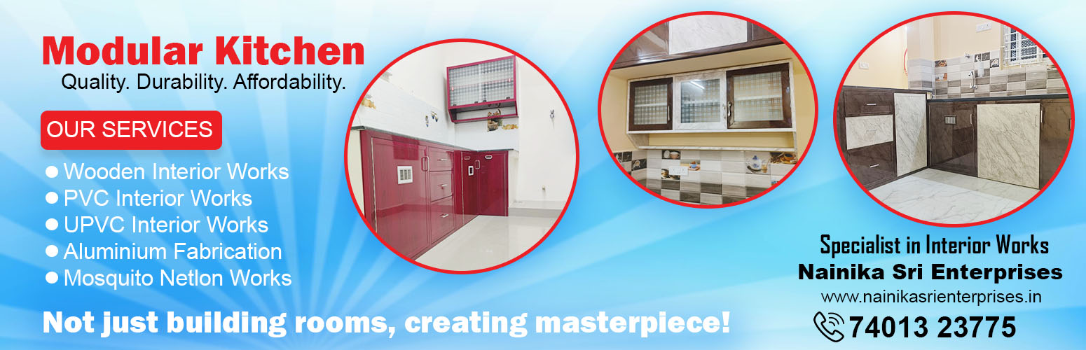 Nainika Sri Enterprises, Interior Works in Ottiambakkam, Chennai