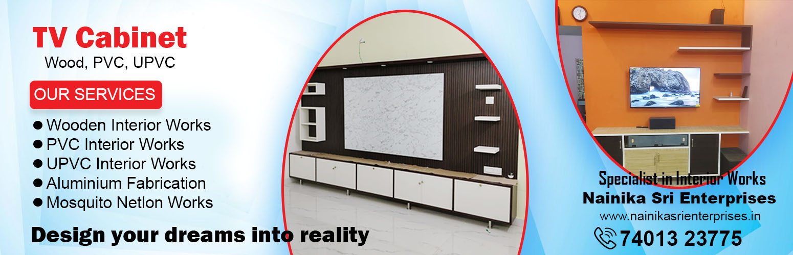 Nainika Sri Enterprises, Interior Works in Ottiambakkam, Chennai